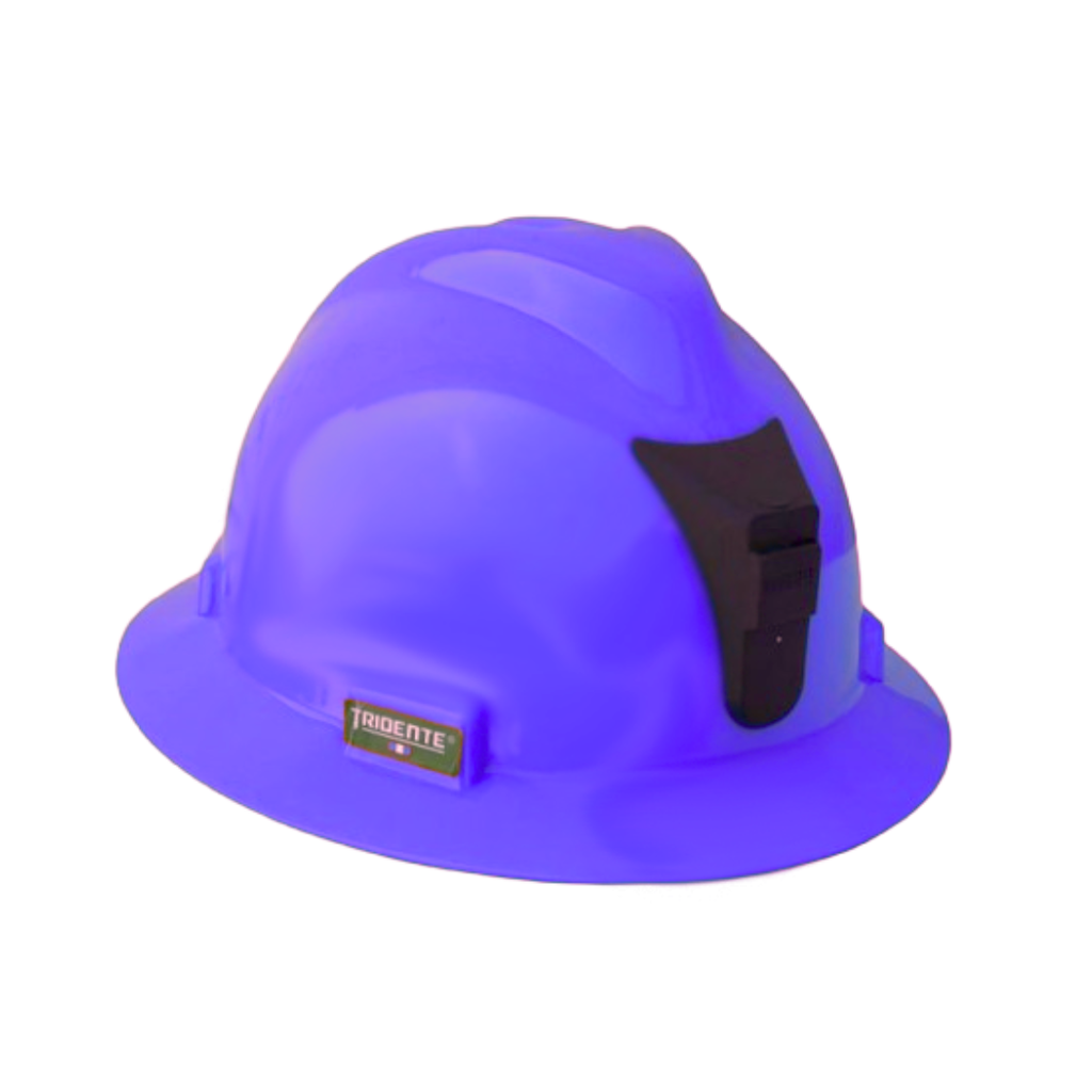 Casco Minero con Porta Lampara