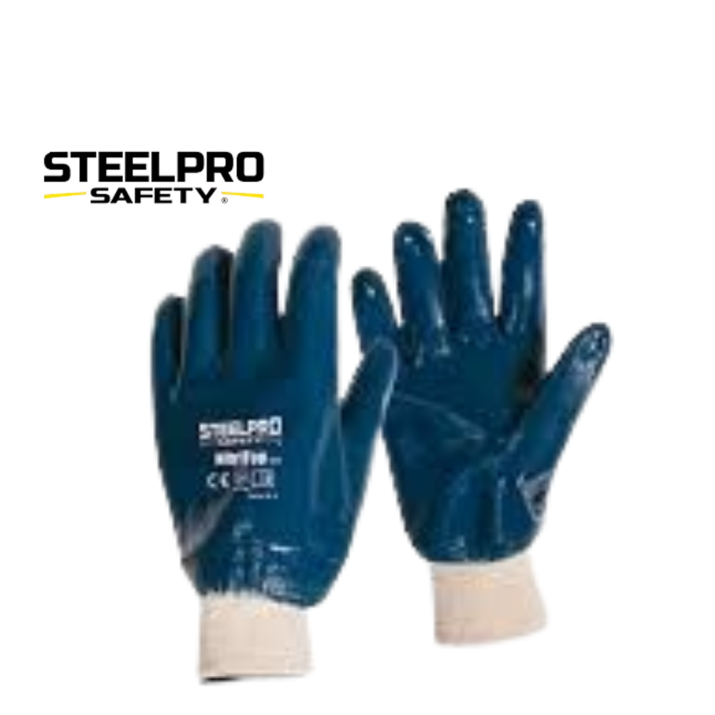 Guantes de Nitrón azul