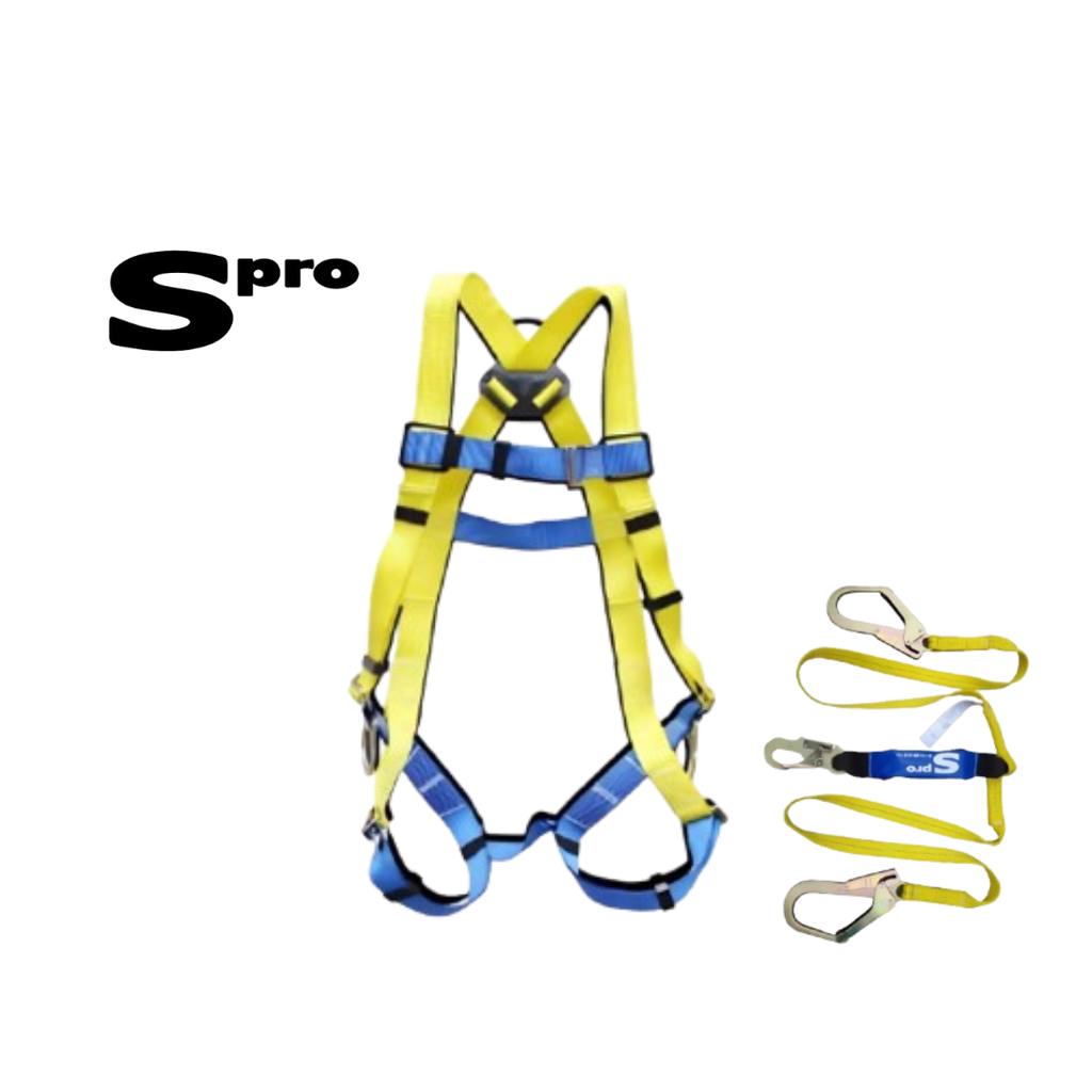 Arnés de seguridad con línea de vida