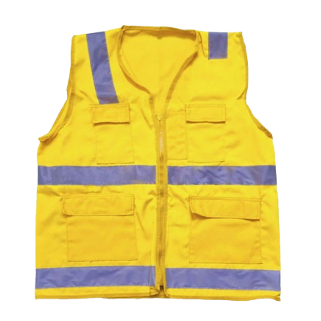 Chaleco con cinta reflectiva